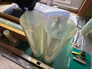 防犯フィルム張り工事