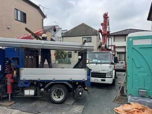 地盤補強工事